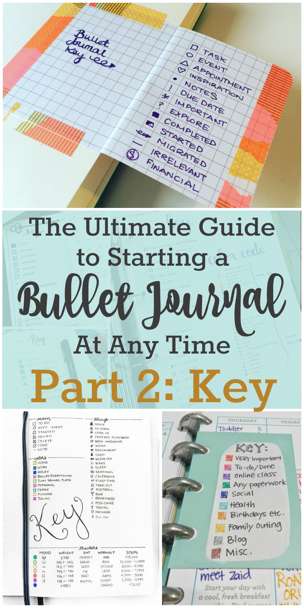 The Perfect Bullet Journal Key