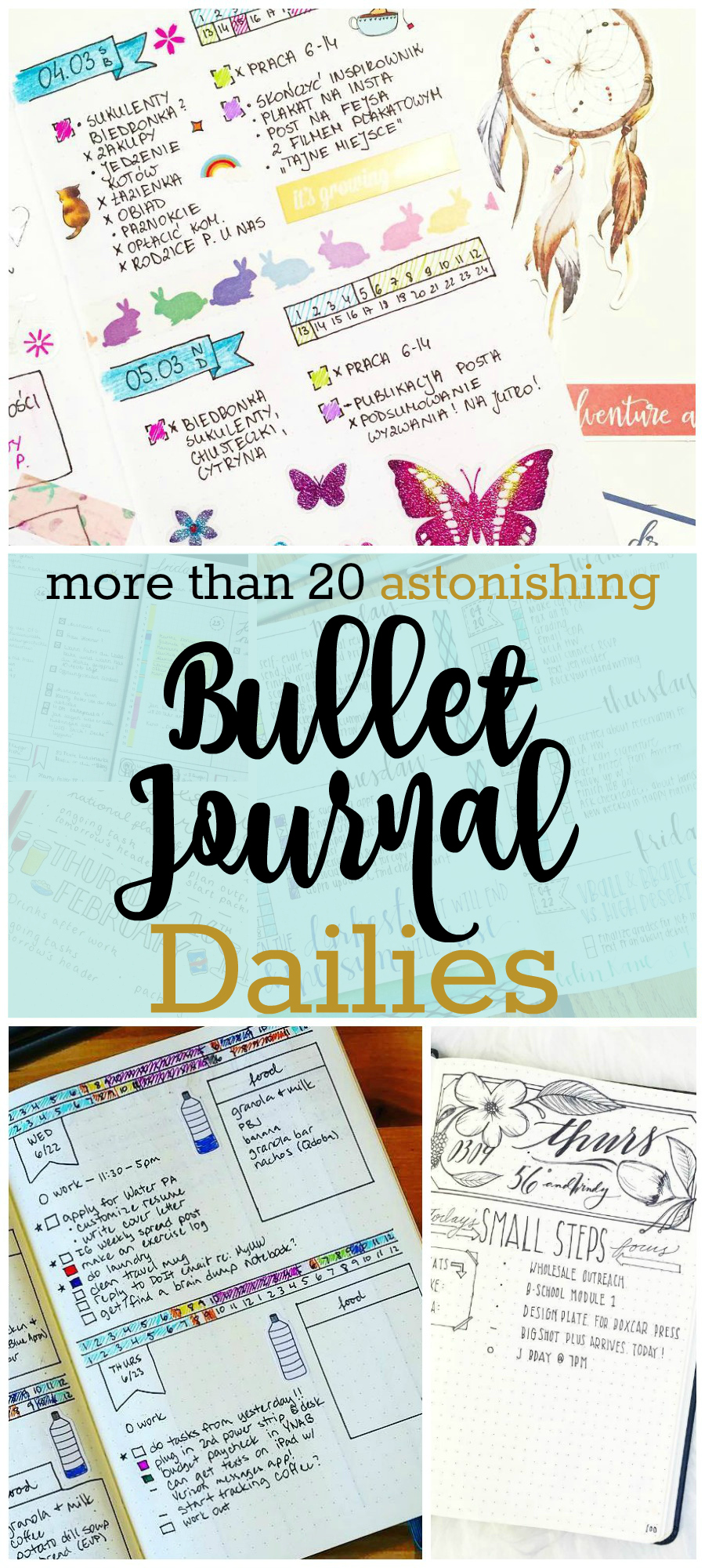 Astonishing Bullet Journal Dailies