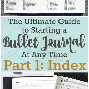 How to Create Your Bullet Journal Index | Zen of Planning | Planner Peace and Inspiration