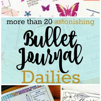 Begin Your Journal Today with Bullet Journal Dailies | Zen of Planning | Planner Peace and Inspiration