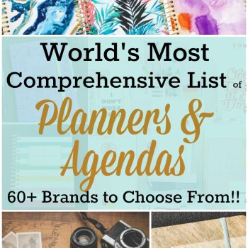 World's Most Comprehensive List of Planner All In One Spot | Zen of Planning | Planner Peace